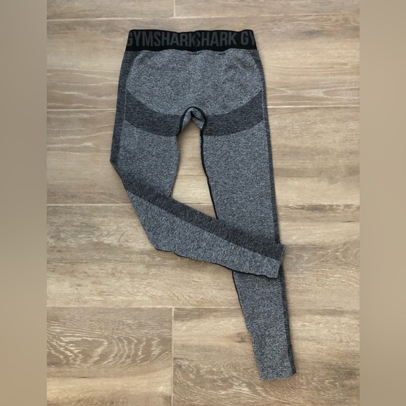 Gymshark - Flex Low Rise Leggings in Charcoal Marl Heather Gray - New - Picture 5 of 7